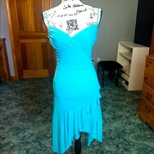 Formal sparkly green dress womens small